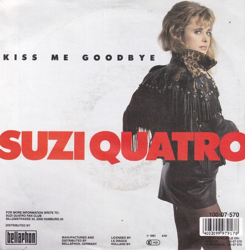 Suzi quatro kiss me - -, goodbye