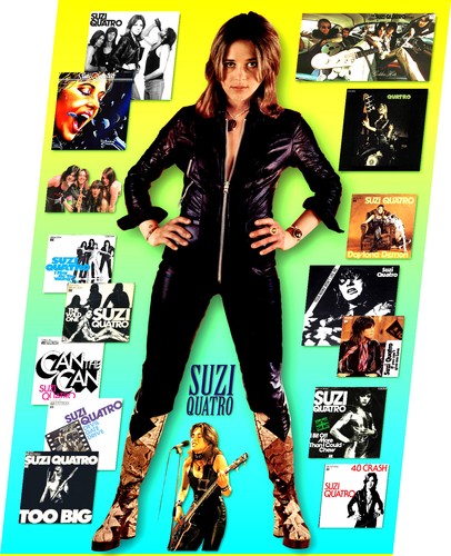 Suzi quatro plakat poster - suzi,