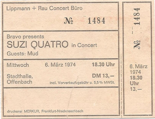 Suzi quatro concert 1974 - ,