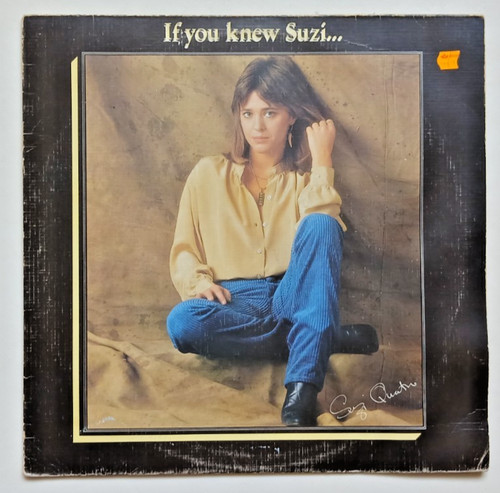 Suzi quatro you knew - suzi,
