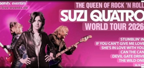 Konzert tickets suzi quatro - 2,