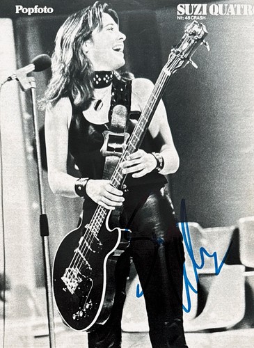 Suzi quatro original signed - quatro,